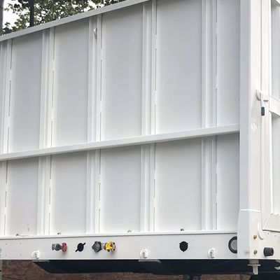 13T/14T/16T/20T BPW/FUWA 3 Axles Flatbed Semi Trailer With Sidewall