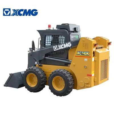 75 KW Xugong XC740K XC760K Small Backhoe Loader Tractor Slip Loader for Construction