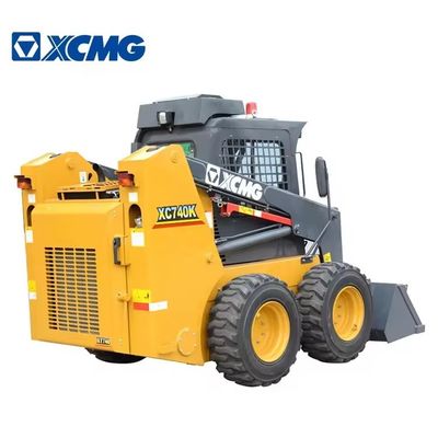 75 KW Xugong XC740K XC760K Small Backhoe Loader Tractor Slip Loader for Construction